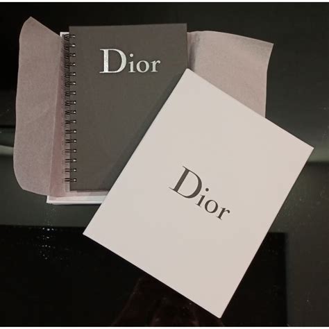 dior premium notebook|dior notebook gift.